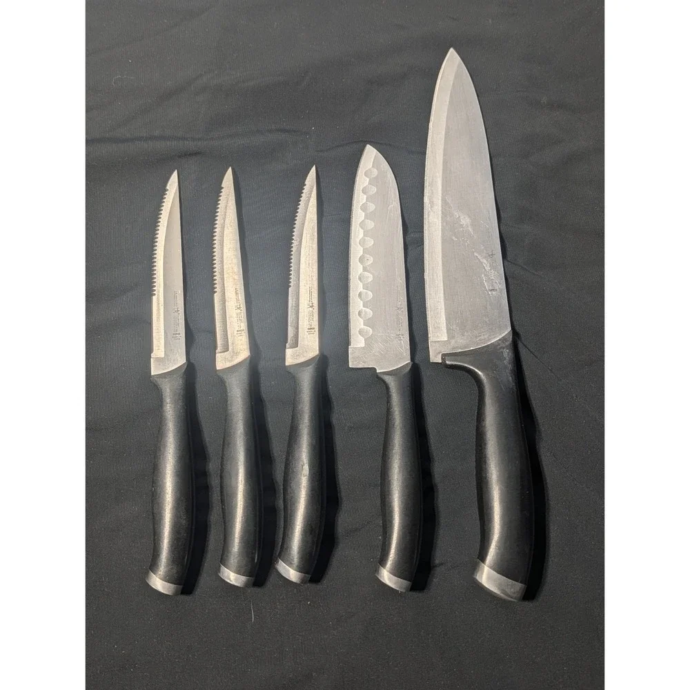 J.A. Henckels International Silver Cap 5-Piece Kitchen Knife Set